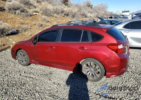 2013 Subaru Impreza Sport Premium from USA, damaged, VIN JF1GPAL64D2829167